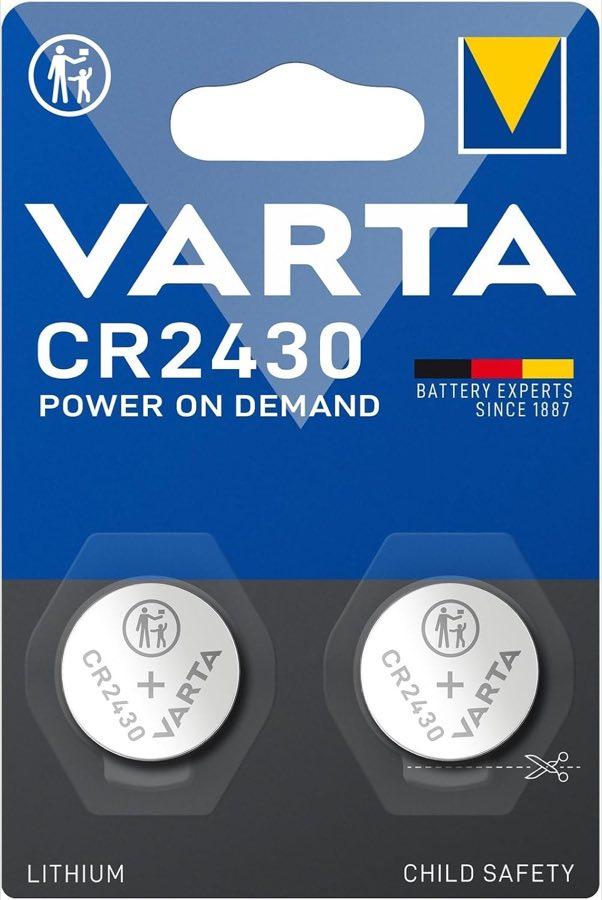 VARTA VARTA CR2430 Power on Demand, 2er