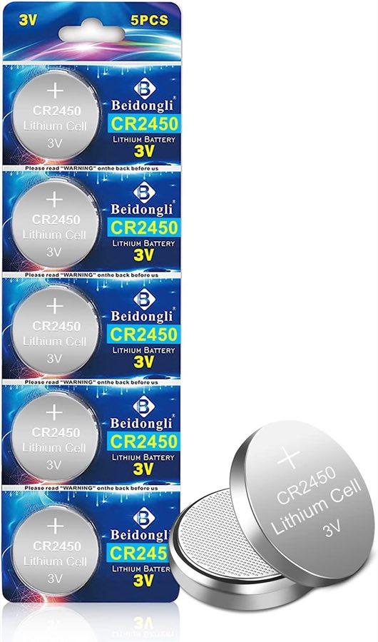 Beidongli Beidongli CR2450, 5 Stück