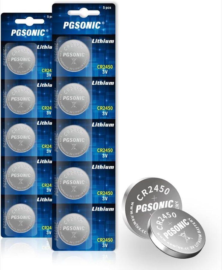 PGSONIC CR2450, 10 Stück