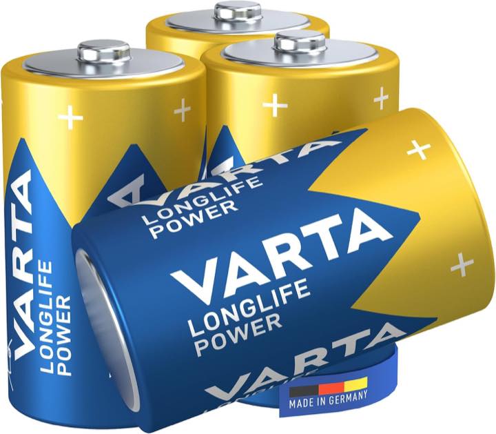VARTA VARTA Longlife Power Mono D, 4 Stück