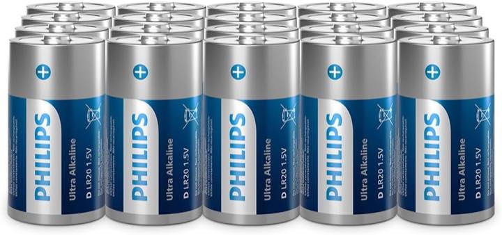 Philips Ultra Alkaline D LR20, 20 Stück