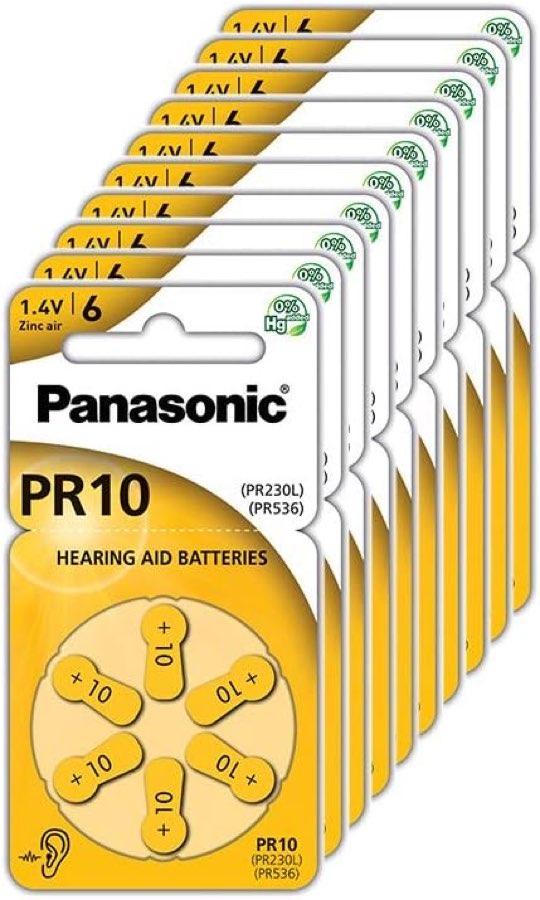 Panasonic PR10, 60 Stück