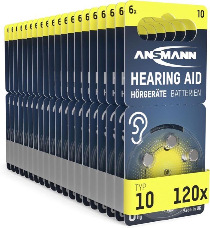Ansmann Typ 10, 120 Stück