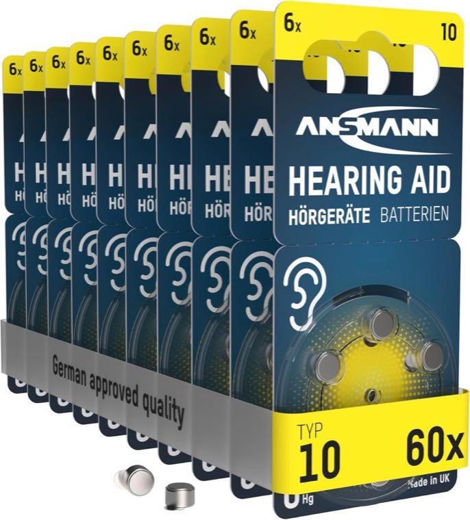 Ansmann Typ 10, 60 Stück