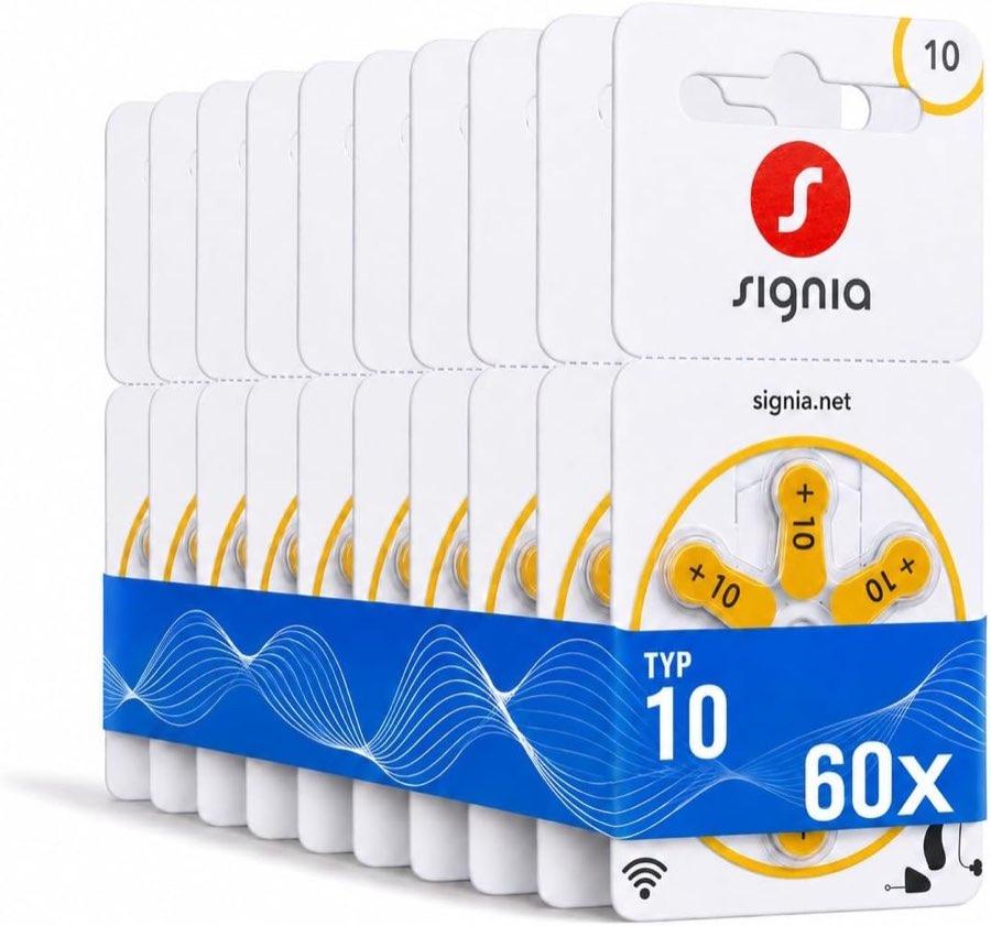 Signia Typ 10, 60 Stück