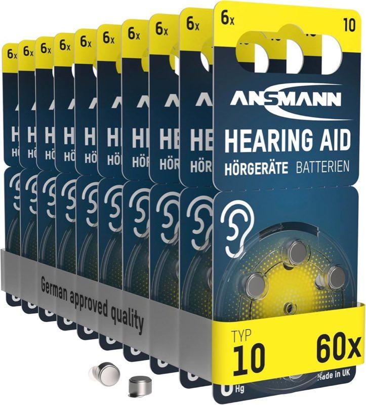 Ansmann Typ 10, 60 Stück