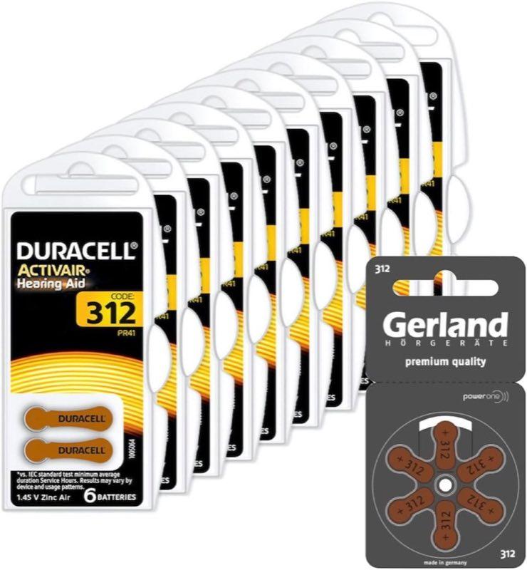 Duracell ActivAir 312, 60 + 6