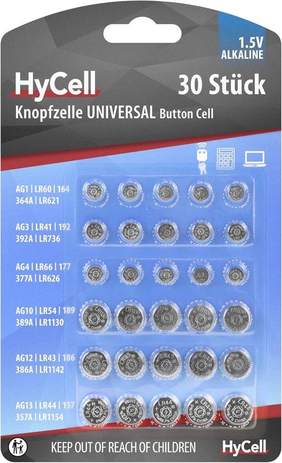 HyCell Alkaline-Set, 30 Stück