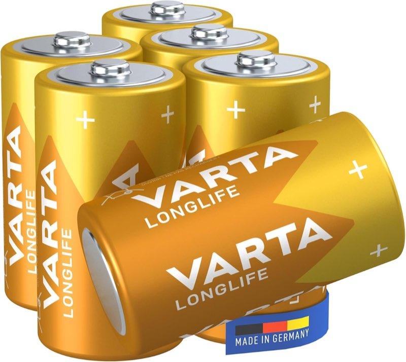 Varta VARTA Longlife C, 6 Stück