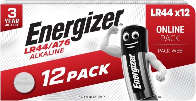 Energizer LR44, 12 Stück