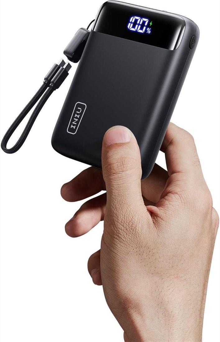 INIU Power Bank 20000 mAh, 22,5 W, schwarz
