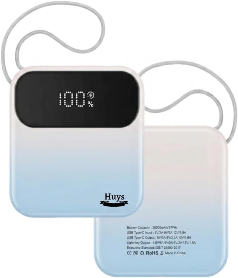Huys Powerbank 20.000 mAh mit LED-Display