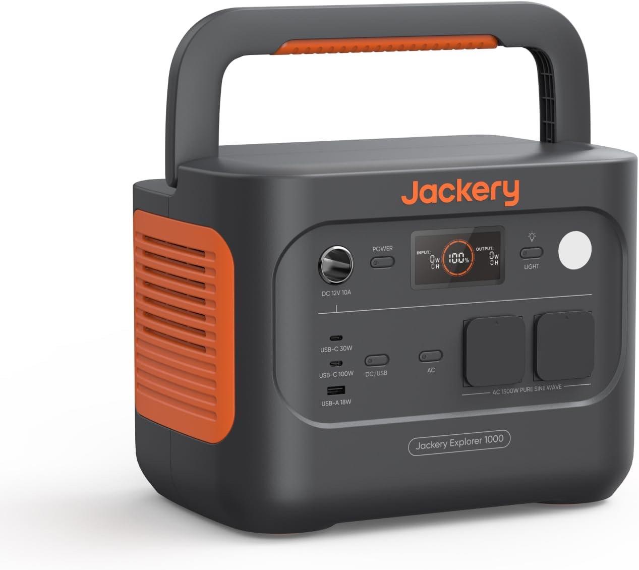 Jackery Jackery E1000 v2, 1070 Wh, 1500 W