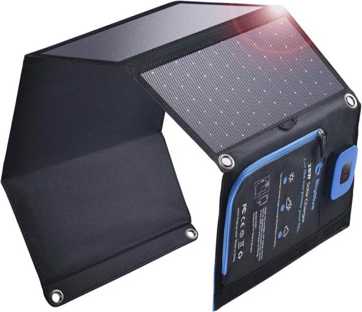 BigBlue BigBlue 28W Solar-Ladegerät mit Amperemeter