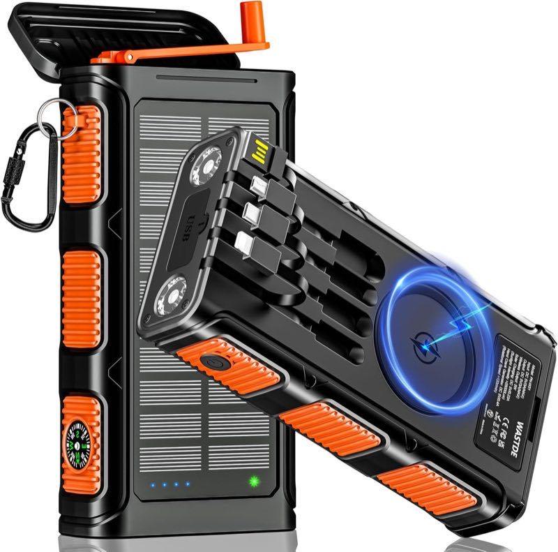 WASTDE Solar Powerbank 26800 mAh