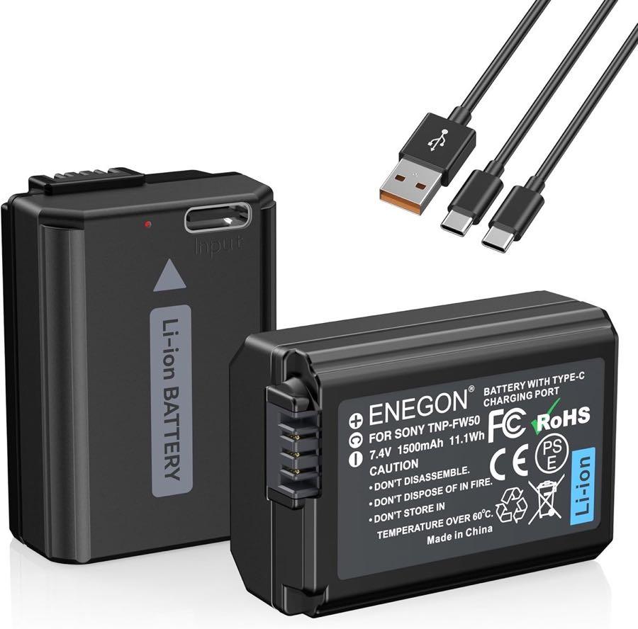 Enegon NP-FW50 Direktlade-Set