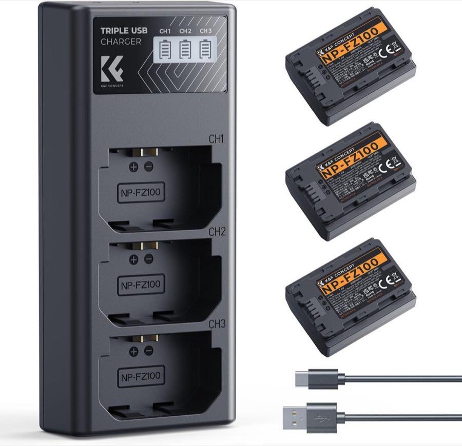 K&F Concept K&F Concept NP-FZ100 Set - Produktbild