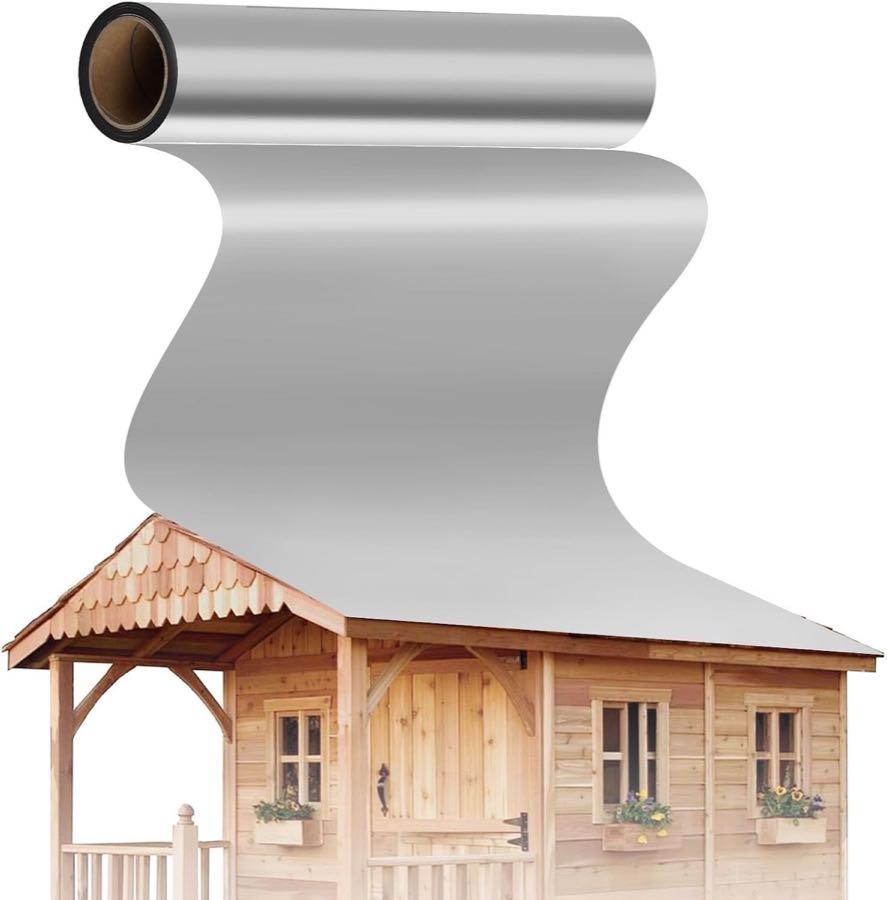 Dachpappe selbstklebend 5×1 m Alu (günstigere Rolle)