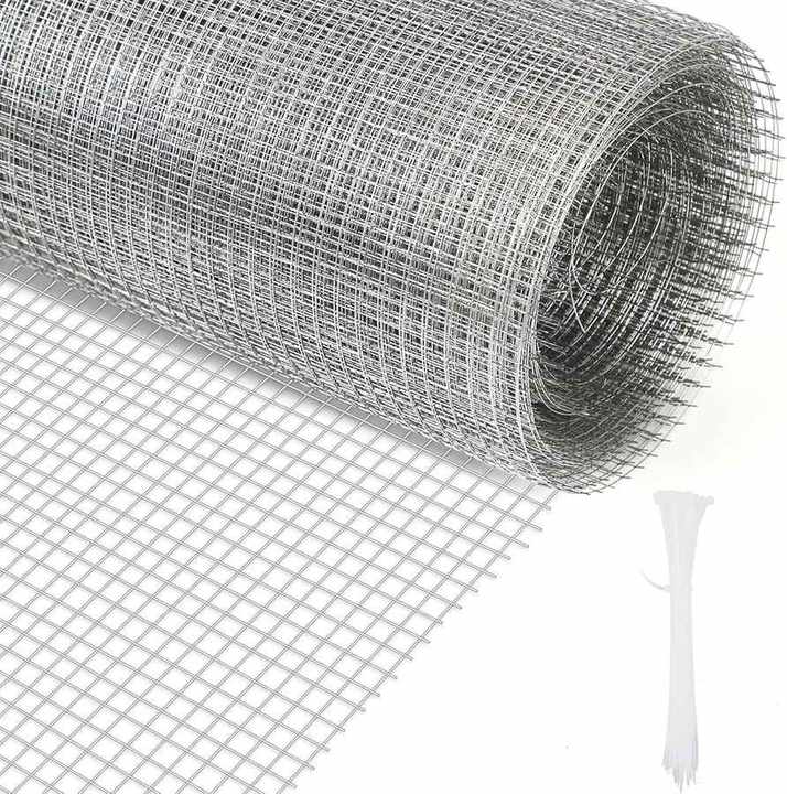 Wühlmausgitter 40 cm × 7 m, 6 mm, verzinkt