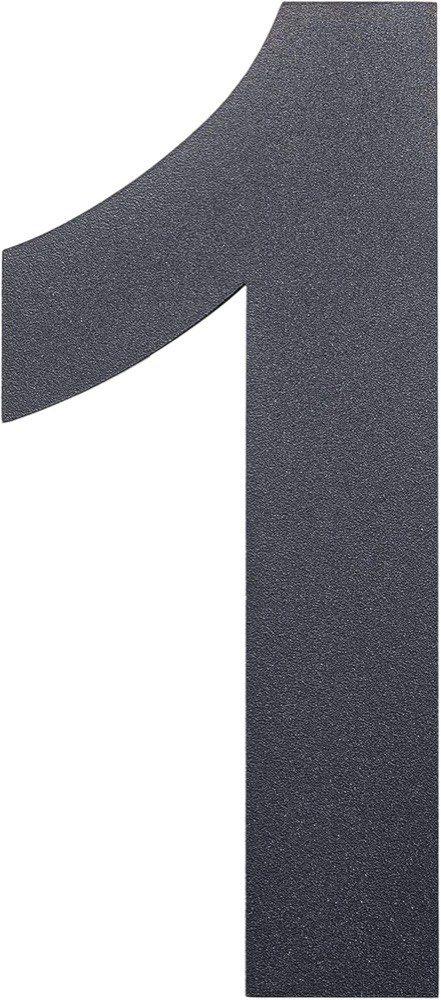 nanlyiau nanlyiau Hausnummer Anthrazit RAL 7016, 15,3 cm