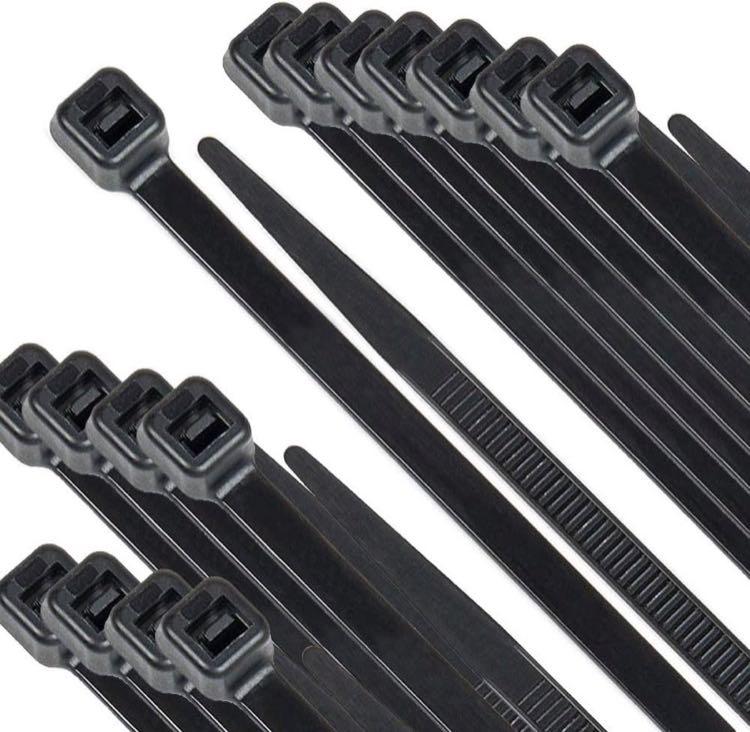 Beshine Beshine 250× Kabelbinder 300×4,8 mm Schwarz