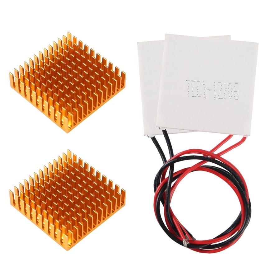 ALAMSCN TEC1-12706 + Kühlkörper (2×)
