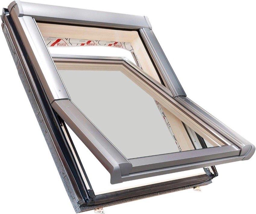 Roto Roto Holz-Dachfenster 74×118 inkl. Eindeckrahmen