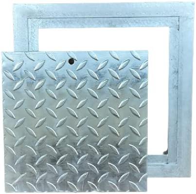 Schachtabdeckung verzinkt 60×60 cm (PKW-Claim)
