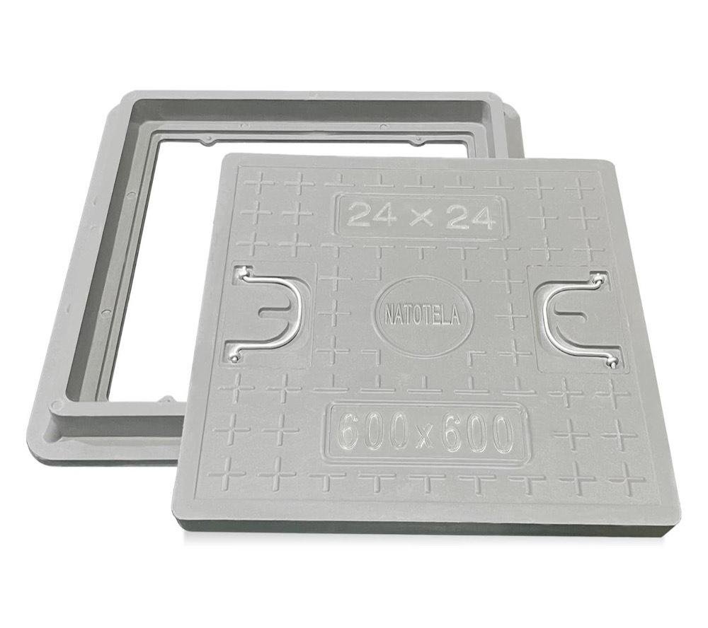 – GFK-Schachtabdeckung 600×600 mm A15