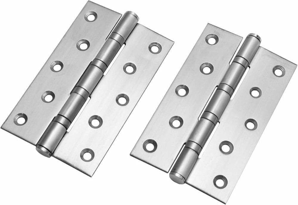 ONPIRA Edelstahl-Scharniere, 6 Paar, 100 mm