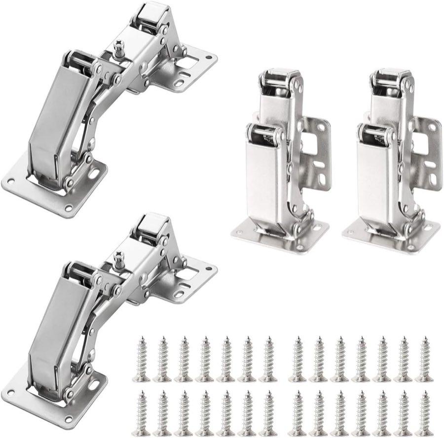 AOIQTTJNB 170° Softclose bohrfrei 4 Stück