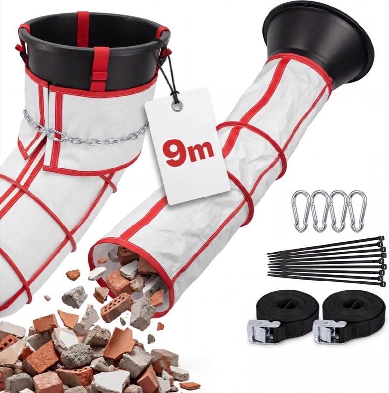 Flexible Schuttrutsche 9 m