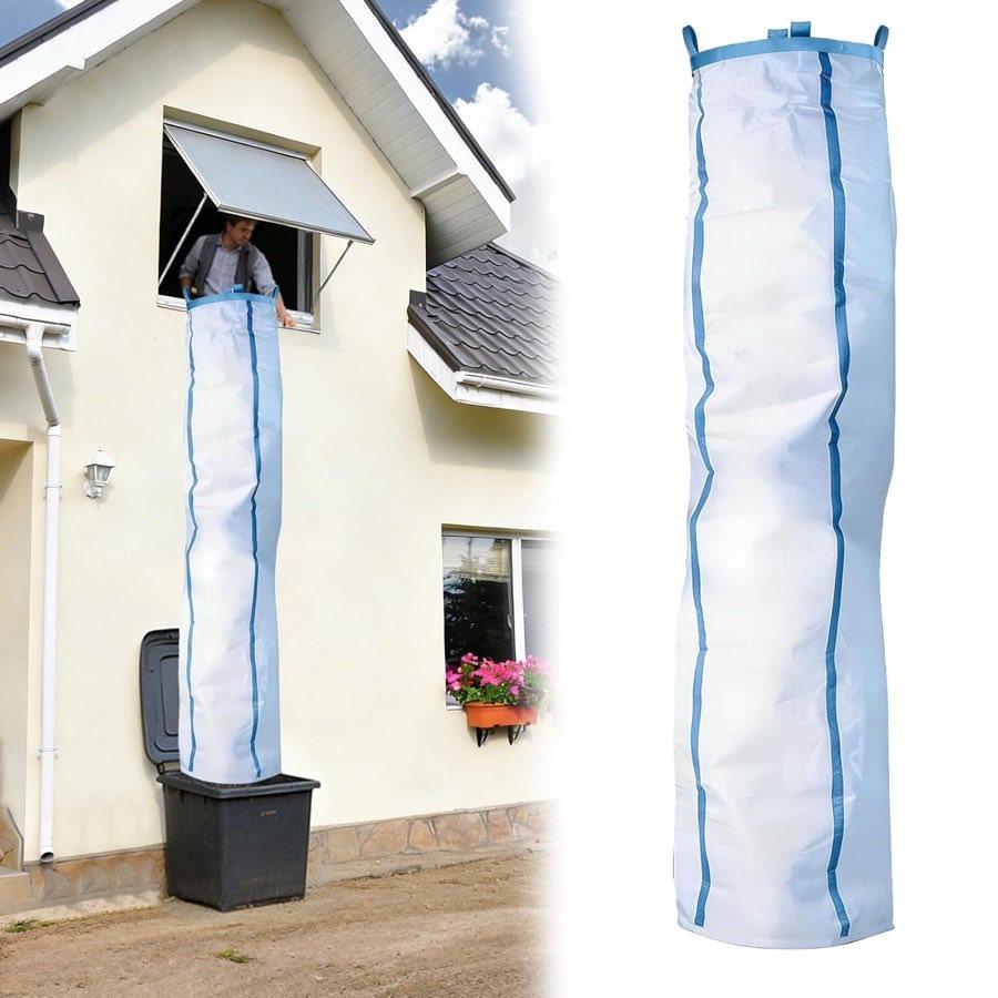 Hocomay Schuttrutsche 4 m mit 8 Kabelbindern