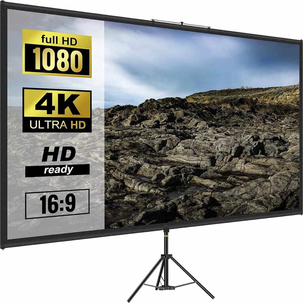 VEVOR Stativleinwand 100 Zoll