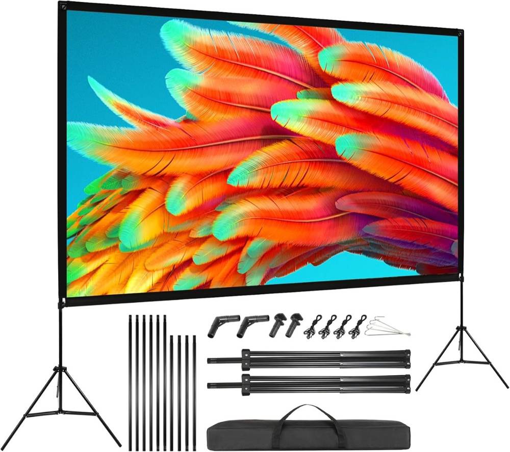 VISULAPEX Stativleinwand 100 Zoll