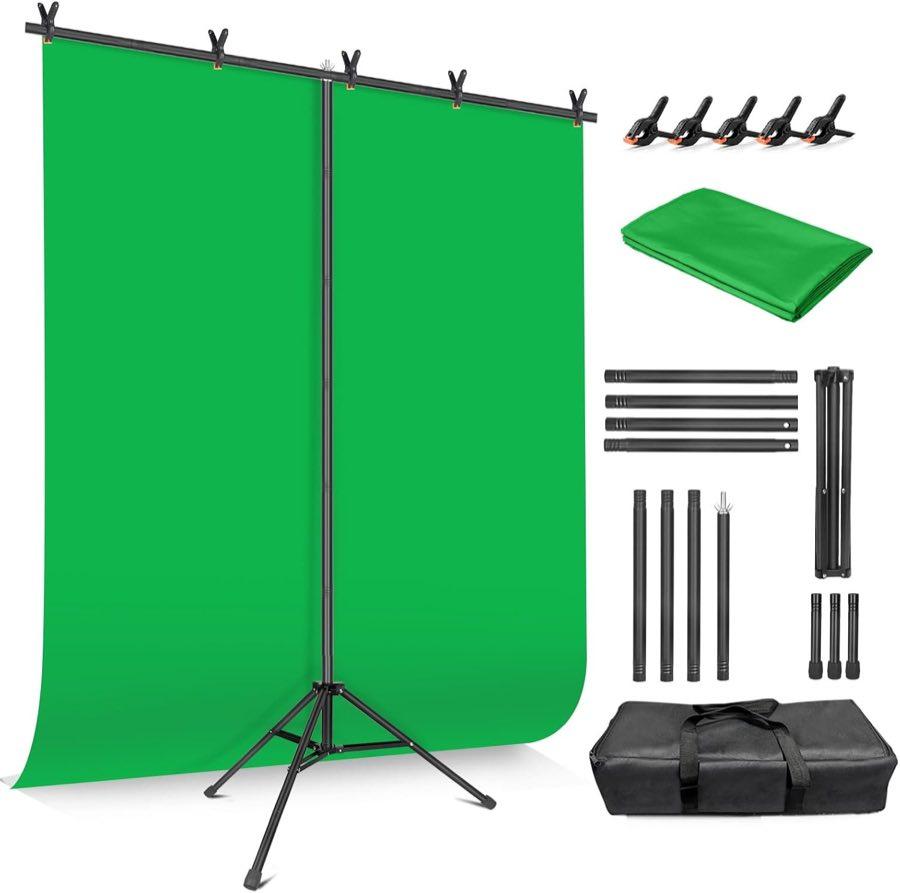 JEBUTU JEBUTU Greenscreen mit Ständer - Produktbild