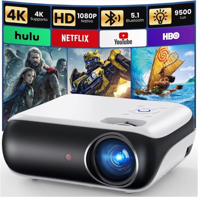 HAPPRUN HAPPRUN H1, natives 1080p, Bluetooth 5.1 - Produktbild
