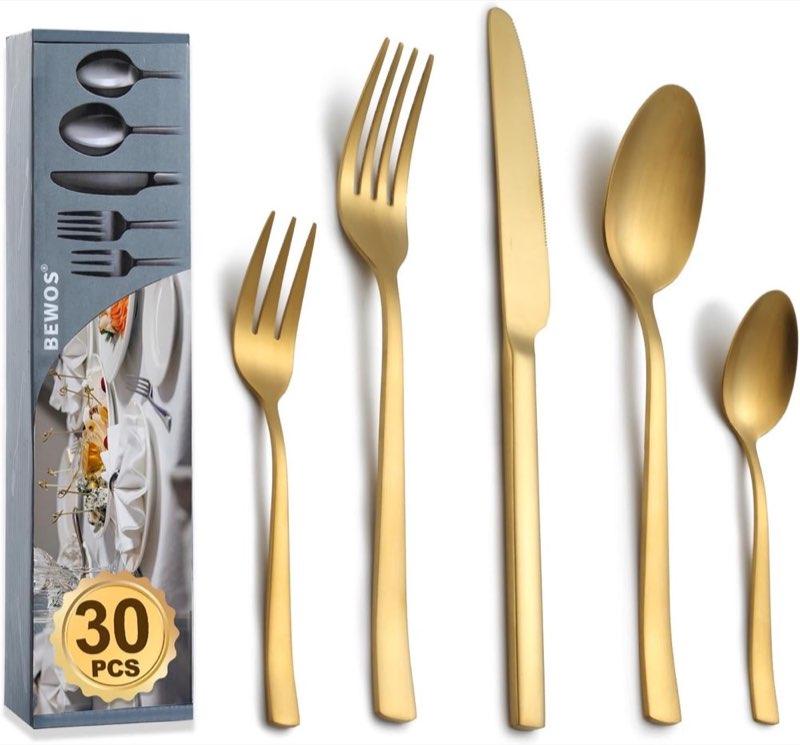 BEWOS Mattgold 30-teilig