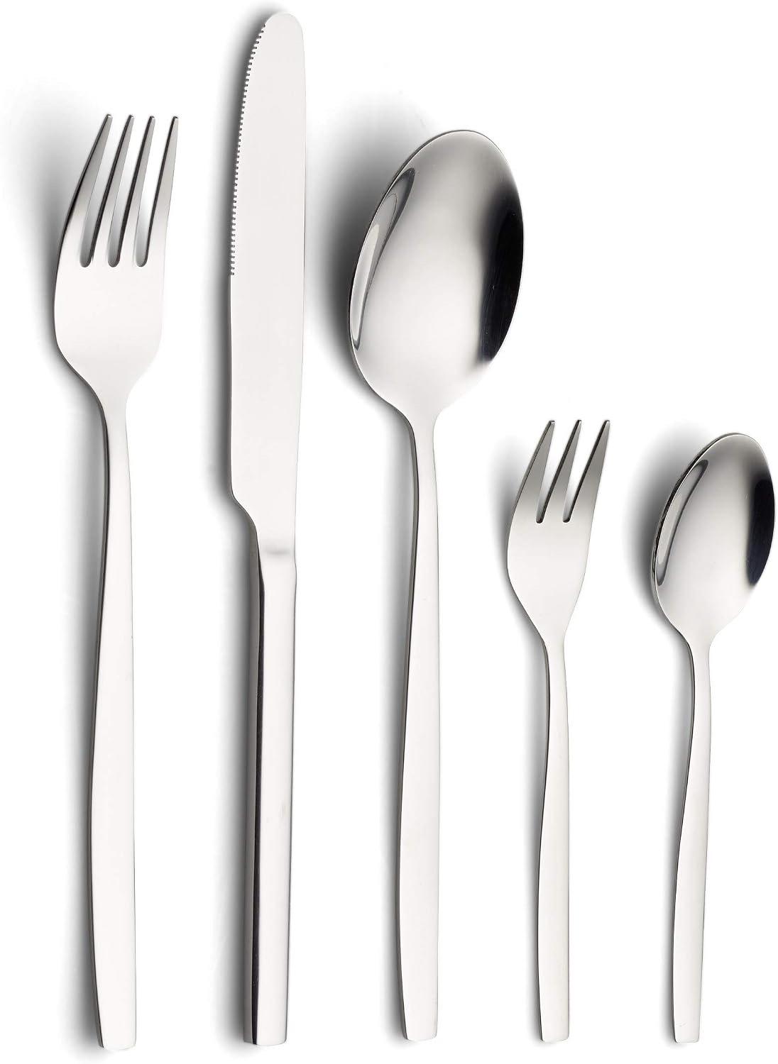 ECHTWERK Positano Silber 30-teilig für 6 Personen