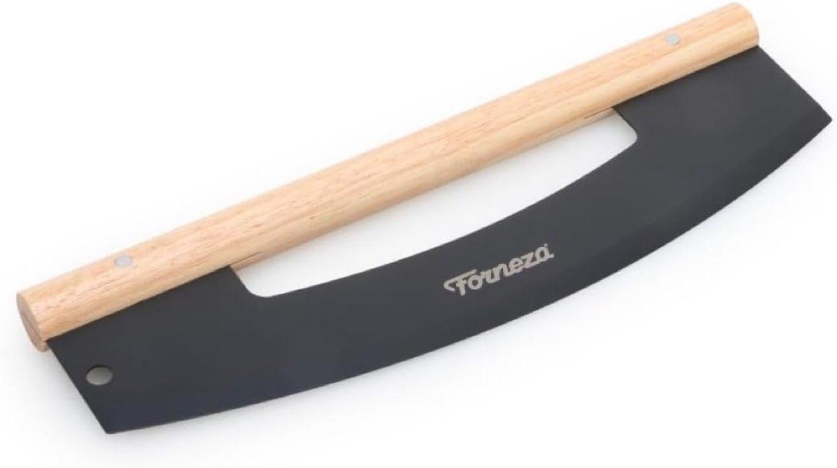 Forneza Pizzaschneider Holzgriff