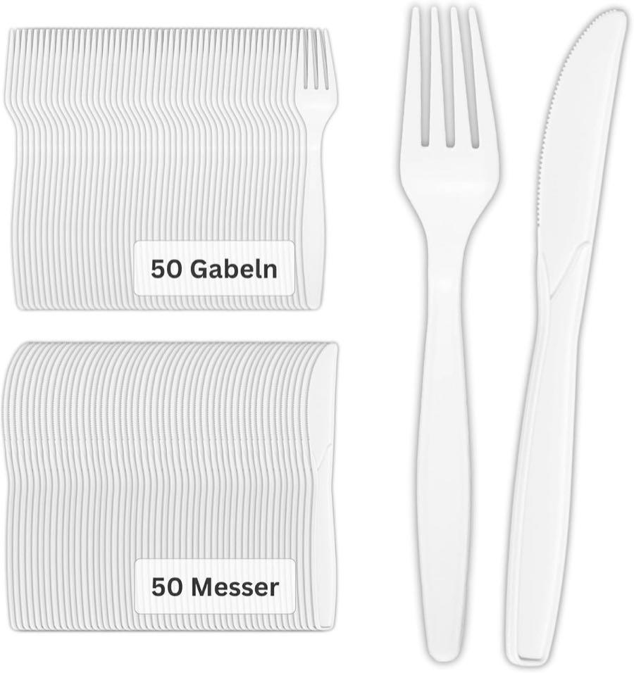 LINARIO Messer und Gabel 100-teilig