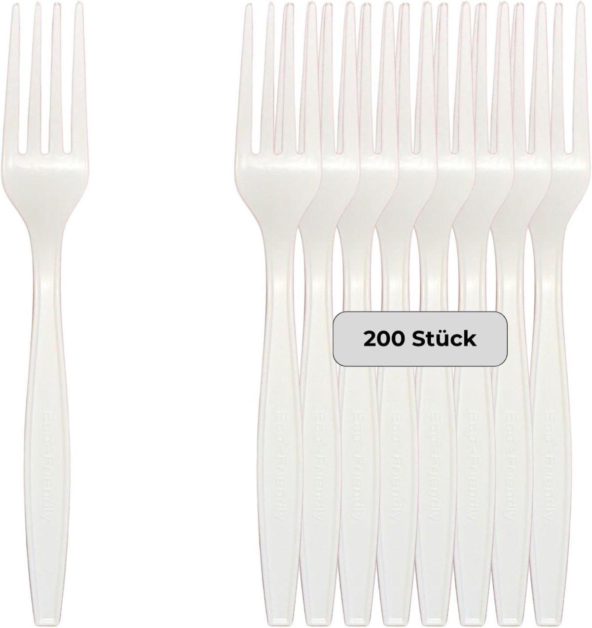 LINARIO Mehrweggabeln 200 Stück