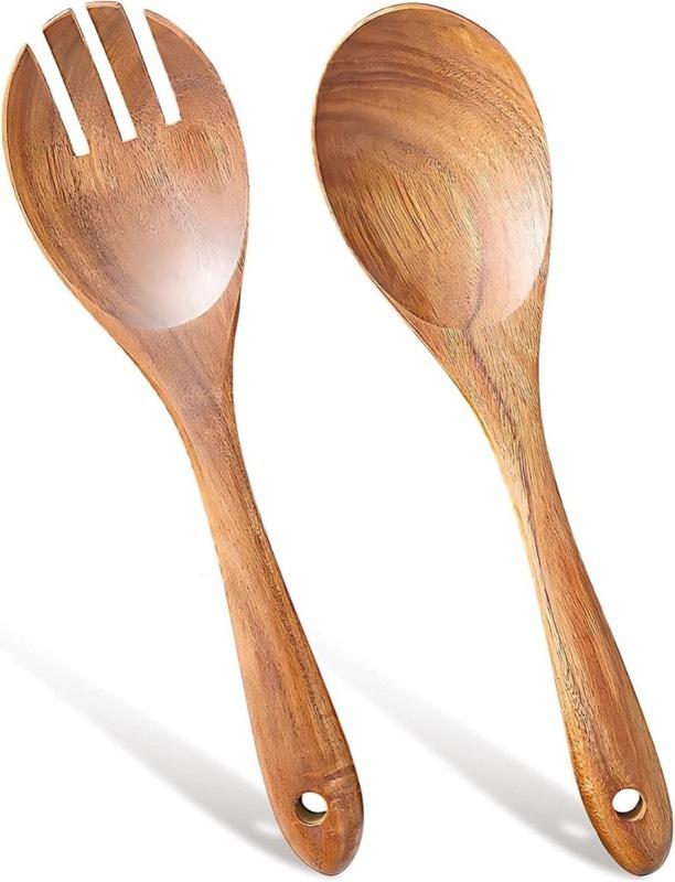 Salatbesteck Holz 26 cm (Olivenholz-Listing)