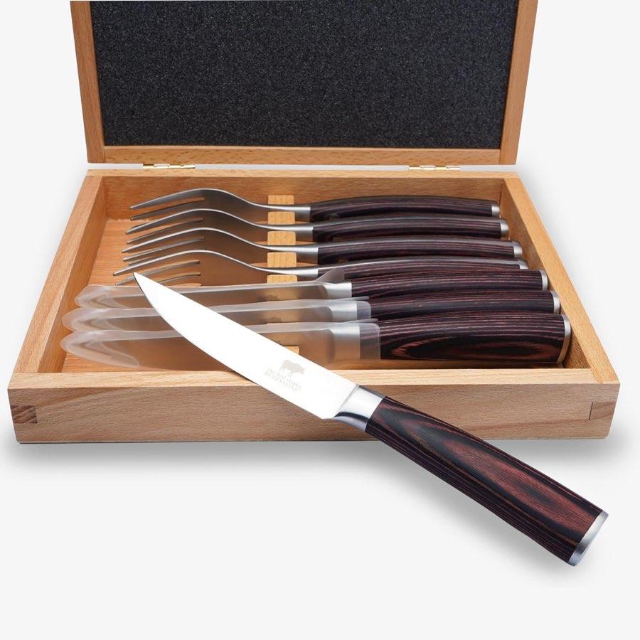 BEEFSTONE Steakbesteck 8-teilig