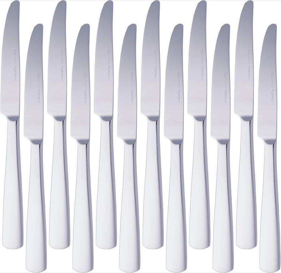 Amazon Basics Tafelmesser eckig 12er