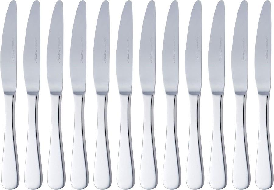 Amazon Basics Tafelmesser abgerundet 12er – Testsieger im Tafelmesser-Vergleich