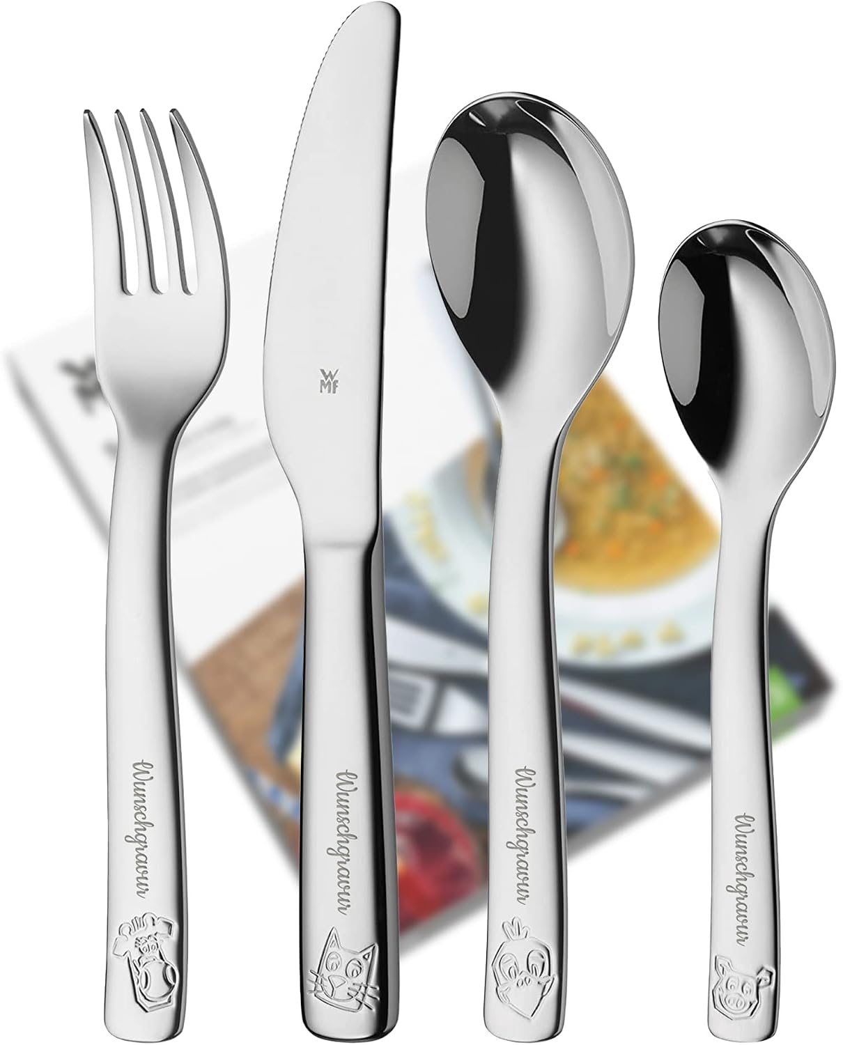 WMF WMF Kinderbesteck Farm mit Gravur 4-teilig