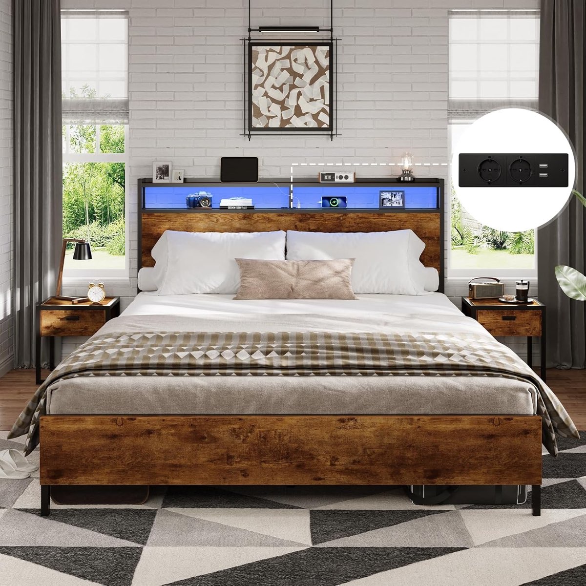 Futonbett 120×200 Produktbild