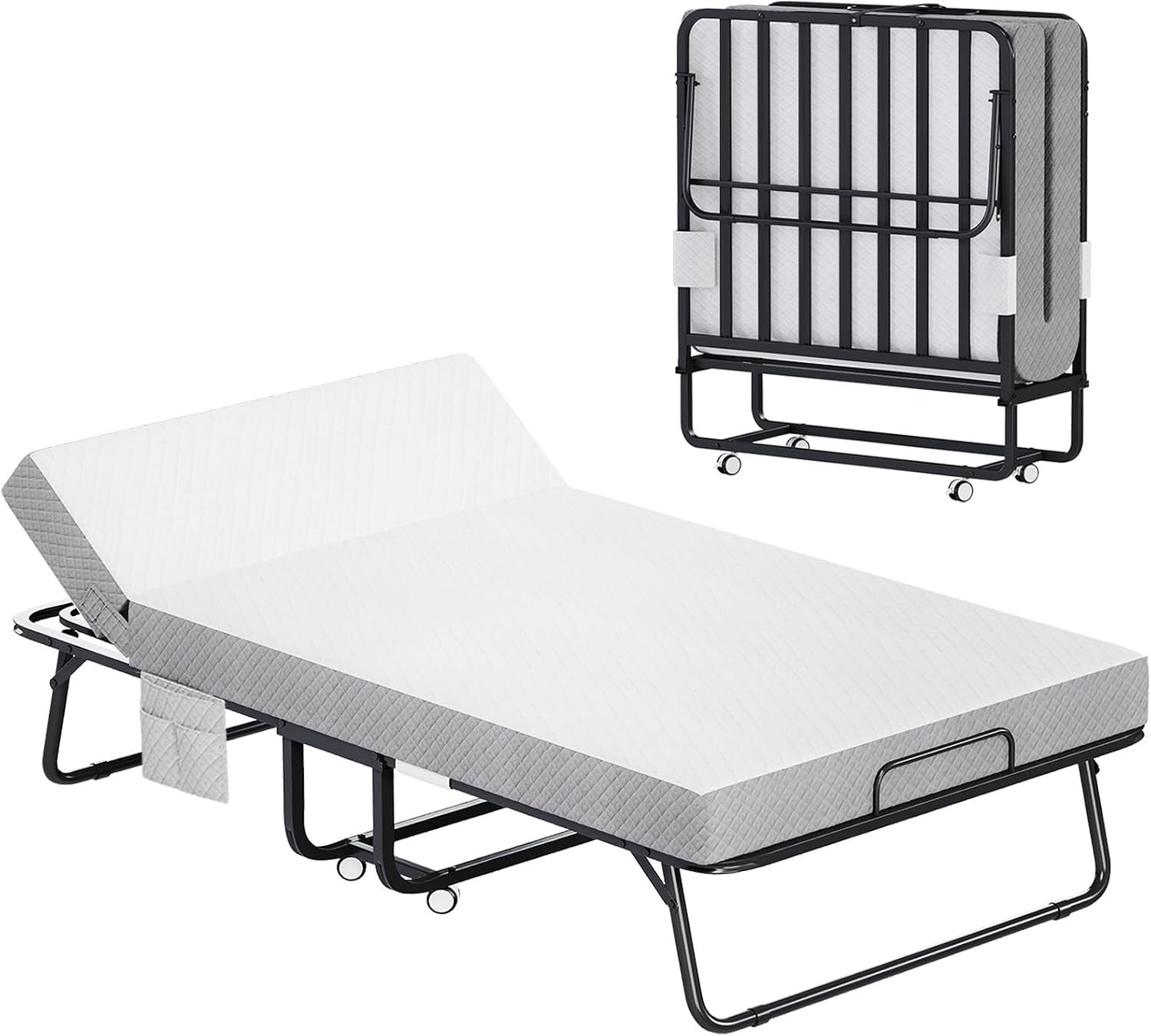 Somdot Klappbett mit Lehne 96,5×190 cm