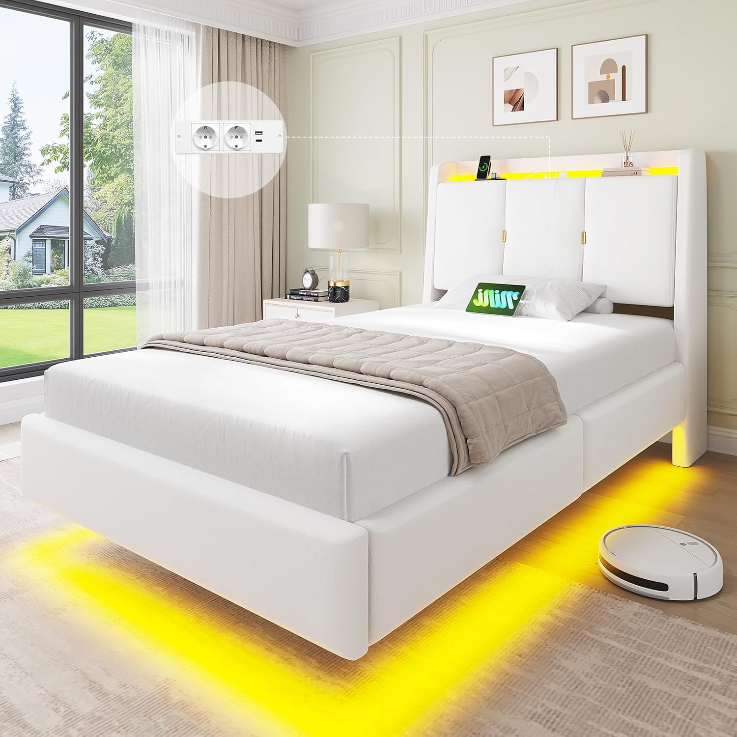 Brinlawb Schwebebett 90×200
